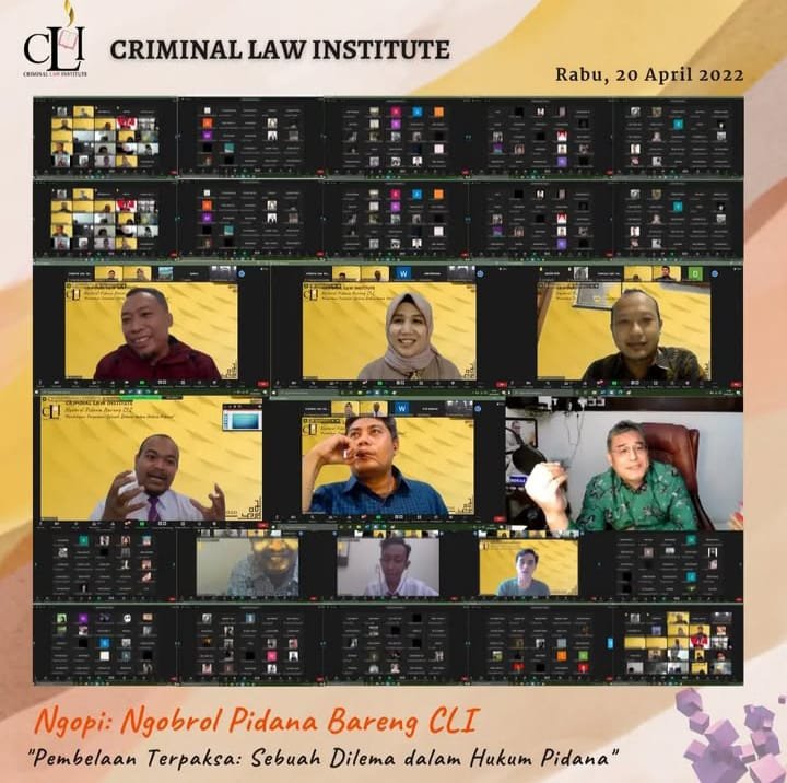 NGOPI: Ngobrol Pidana Bareng CLITema: Pembelaan Terpaksa; Sebuah Dilema Dalam Hukum Pidana whatsapp image 2026 02 17 at 13.50.10